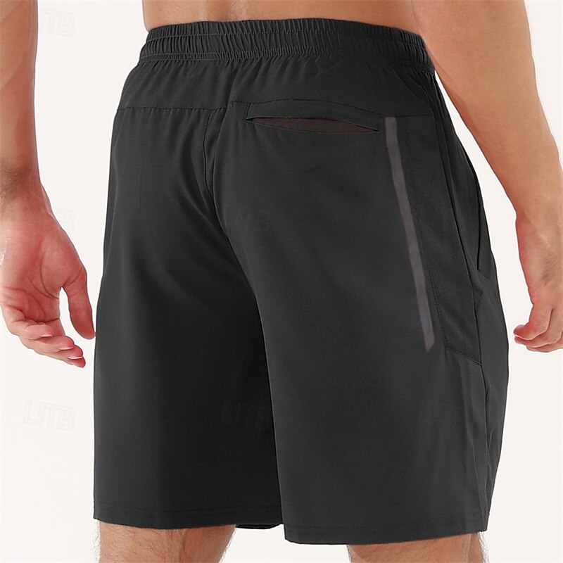 Herren Sportliche Shorts Shorts Kurze Hosen Kurze Sporthose Kurze Sporthose Sport Shorts Tasche Kordelzug Elastische Taille Glatt Komfort Schnelltrocknend Kurz Sports Outdoor Täglich Ausgehen Modisch 2025 - $20.99 –P19