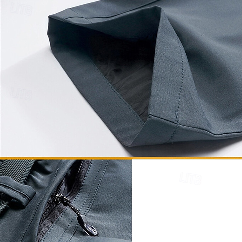 Herren Cargohosen Wanderhose Wanderhosen Taktische Hosen Militär Außen Regular Fit Atmungsaktiv Dehnbar Hosen / Regenhose Schwarz Armeegrün Jagd Klettern Camping / Wandern / Höhlenforschung M L XL 2025 - $29.59 –P7