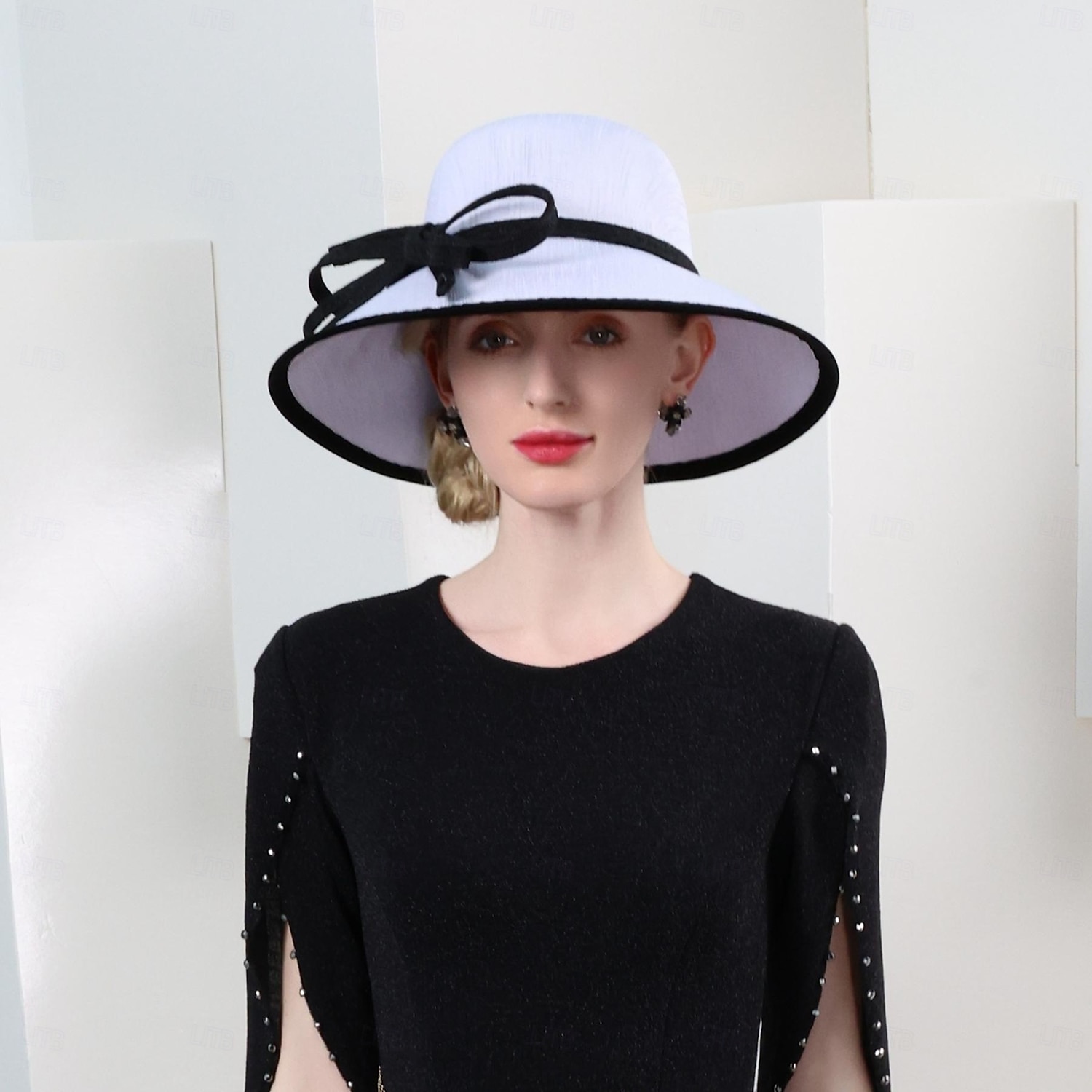 Hats Fiber Bowler / Cloche Hat Sun Hat Wedding Tea Party Elegant Wedding With Bowknot Headpiece Headwear 2026 - $57.99 –P2