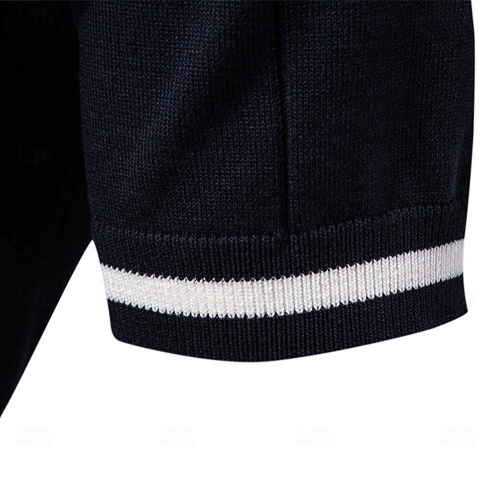 Miesten Polo Neulo poolo Muodollinen Työ Sänkyjen avaus Neljänneksen postinumero Lyhythihainen Yhtenäinen väri Sulkea jnk vetoketju Kevät Tumman harmaa Musta Valkoinen Laivaston sininen Khaki Harmaa 2025 - $27.99 –P18