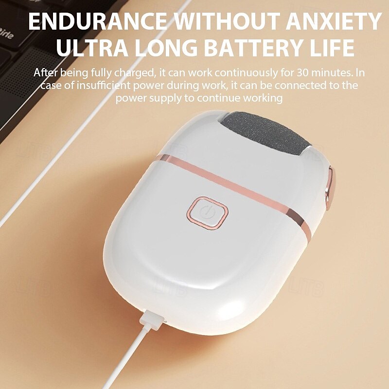 Rechargeable Electric Foot Grinder Dead Skin Remover Calluses Feet Scrubber Electric Foot File Dry Dead Cracked Foot Care Repair 2025 - $25.99 –P11