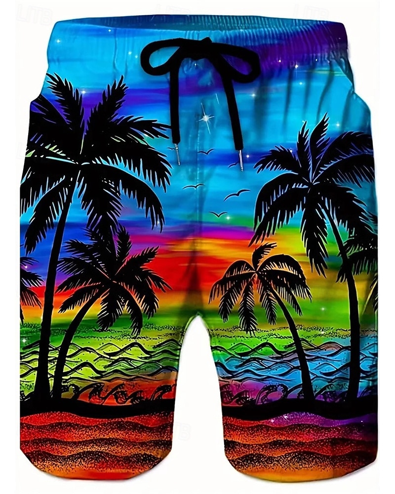 Homme Short de surf Shorts de bain Short de bain Tropical imprimé Cordon de serrage avec poches Tissu extensible dans les 4 sens Séchage Rapide Avec Poches Shorts de Surf Bas Surf Plage Sports de 2026 ? $13.49 –P3