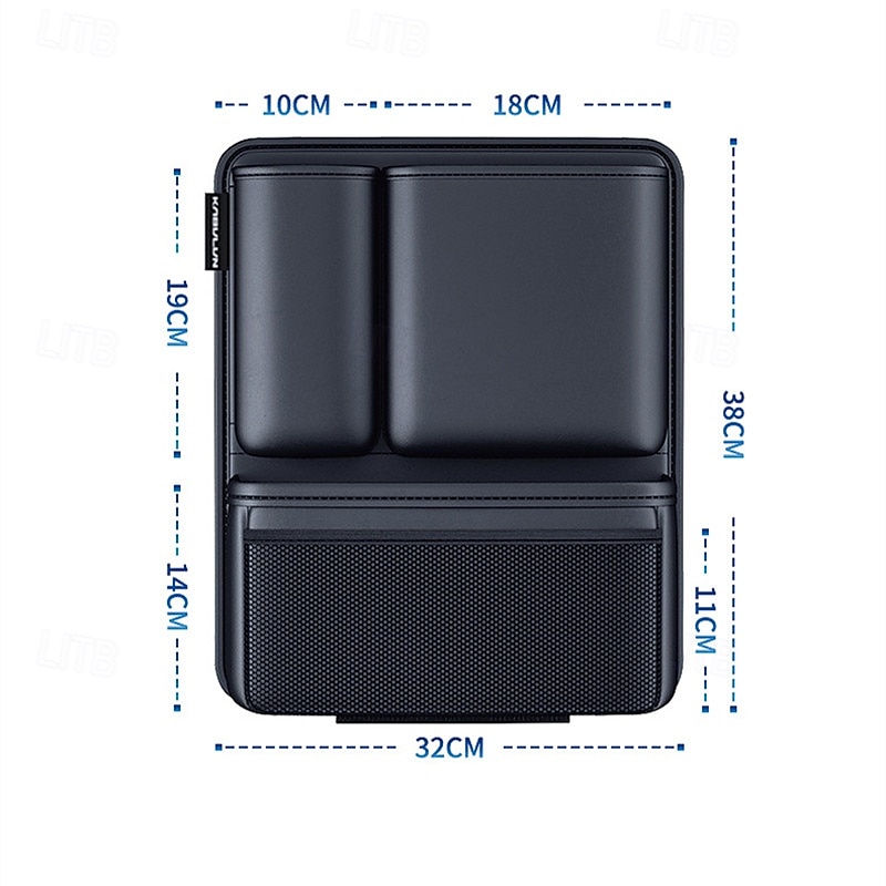 Car Trunk Organizer Hanging Backseat Storage Bag Hook and Loop Fastener Leatherette Storage Pocket for SUV/MPV/Truck 2025 - €34.62 –P9