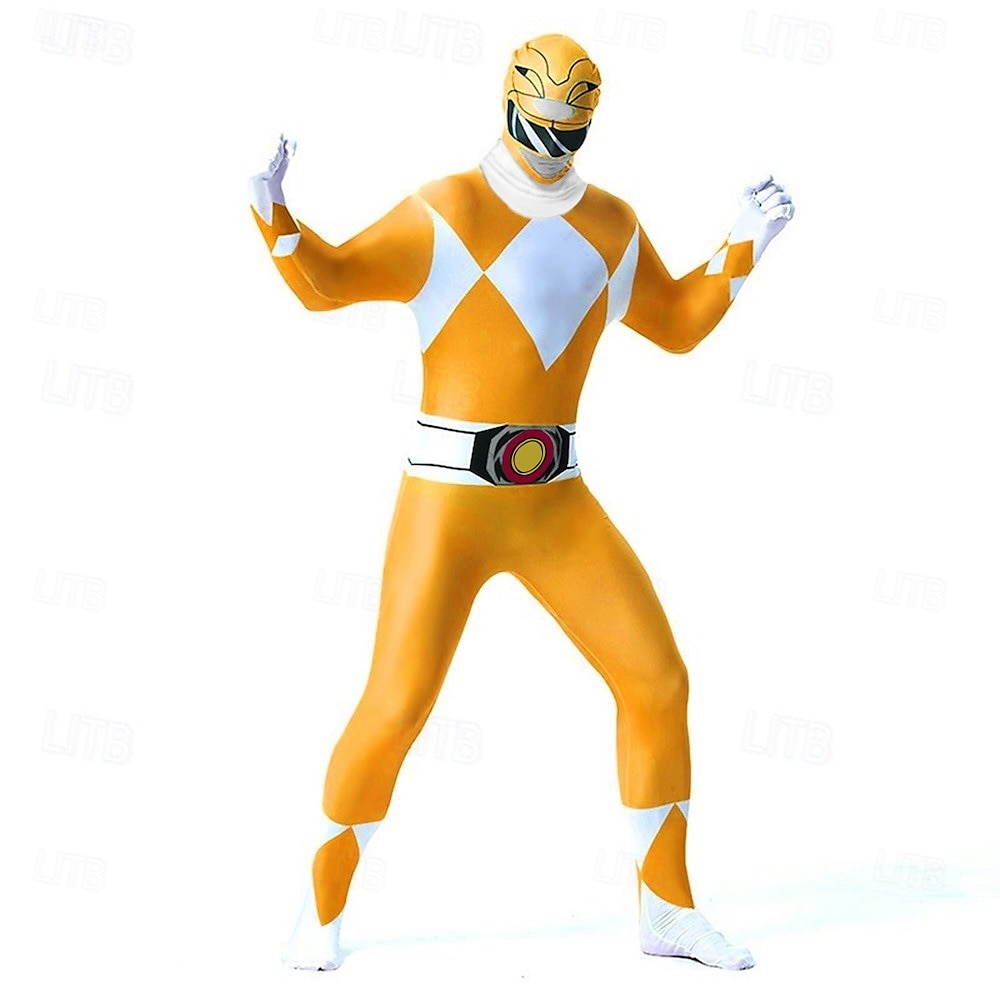 Tommy Oliver Kimberly Hart Trini Kwan Szerepjáték Jelmezek Kezeslábas Szerepjáték Mindszentek napja for Férfi Női Fiú Gyermek Felnőttek Mindszentek napja Farsang Álarcos mulatság Esemény / Buli 2026 - $34.99 –P5