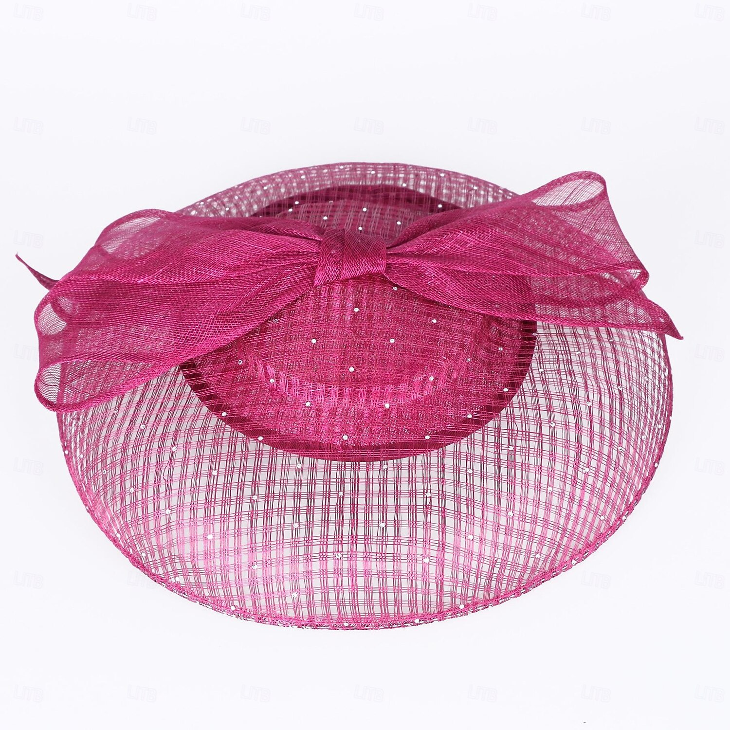 cappelli cappello a bombetta / cloche in lino cappello da sole cappello a piattino matrimonio festa del tè elegante matrimonio con fiocco impiombatura copricapo copricapo del 2025 a $53.99 –P7