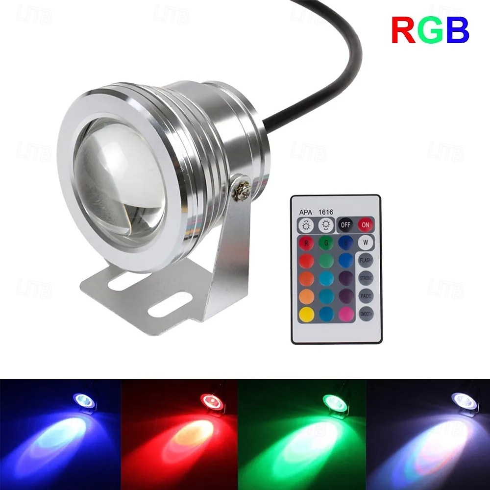 2025年 1個 10 W 水中ライト 防水 RGB +ホワイト 12 V 1 LEDビーズ コレクション – $21.99 –P1