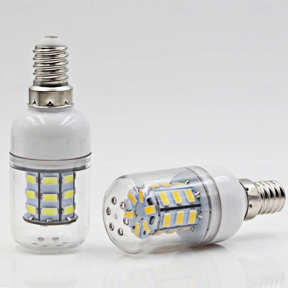 2026年 4個 e14 e27 LED コーン電球 3W 12V 5730 SMD 24 LED 電球ランプ ホワイト 温白色 家庭用 オフィス バー 天井照明 壁掛けランプ  コレクション – $25.99 –P6