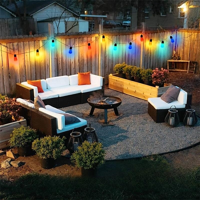 5m-20leds esterno solare colorato bolla palla luce stringa cortile campeggio tenda giardino matrimonio festival atmosfera decorazione luce stringa del 2025 a $14.49 –P9