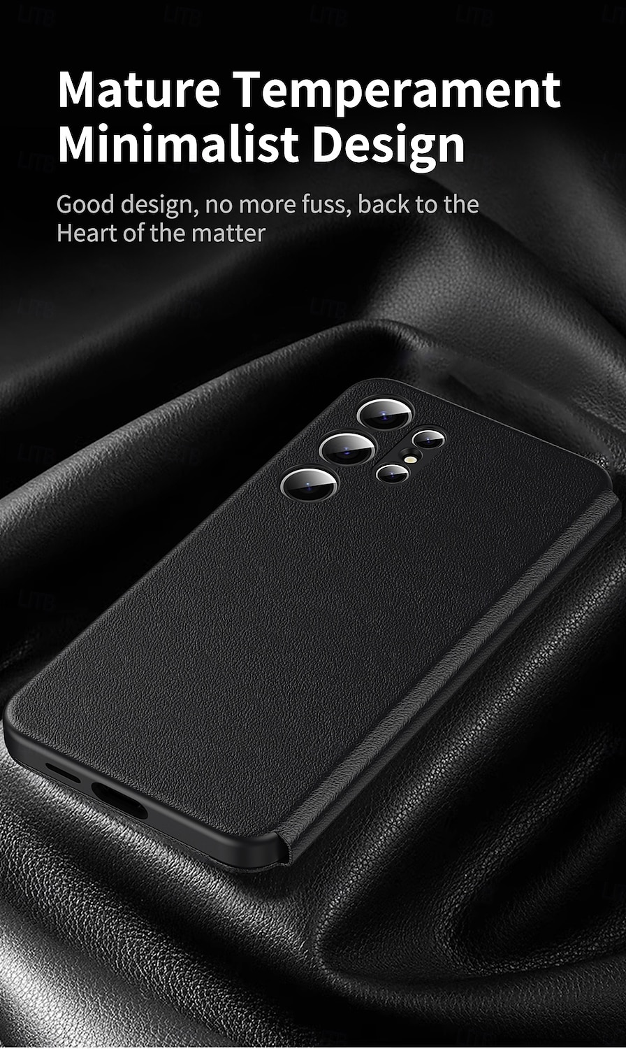 Phone Case For Samsung Galaxy S24 Ultra Plus S23 Ultra Plus S22 Plus Ultra S25 S25 Plus S25 Ultra Flip Cover Card Slot Shockproof Retro PC PU Leather 2025 - $27.99 –P11