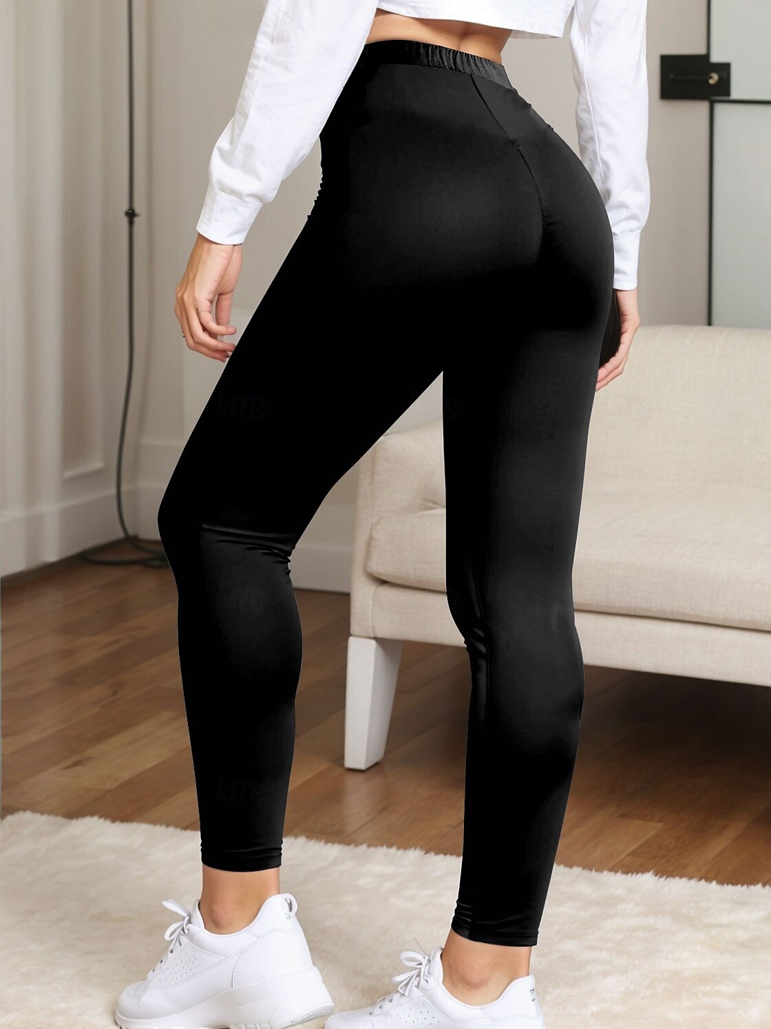 Women's Leggings Trousers Fashion Streetwear Full Length High WaistPantsEaster Animal Printing Thermal Warm Breathable Soft Micro-elastic Outdoor Daily Black Spring Fall Regular Fit 2025 - $19.99 –P2