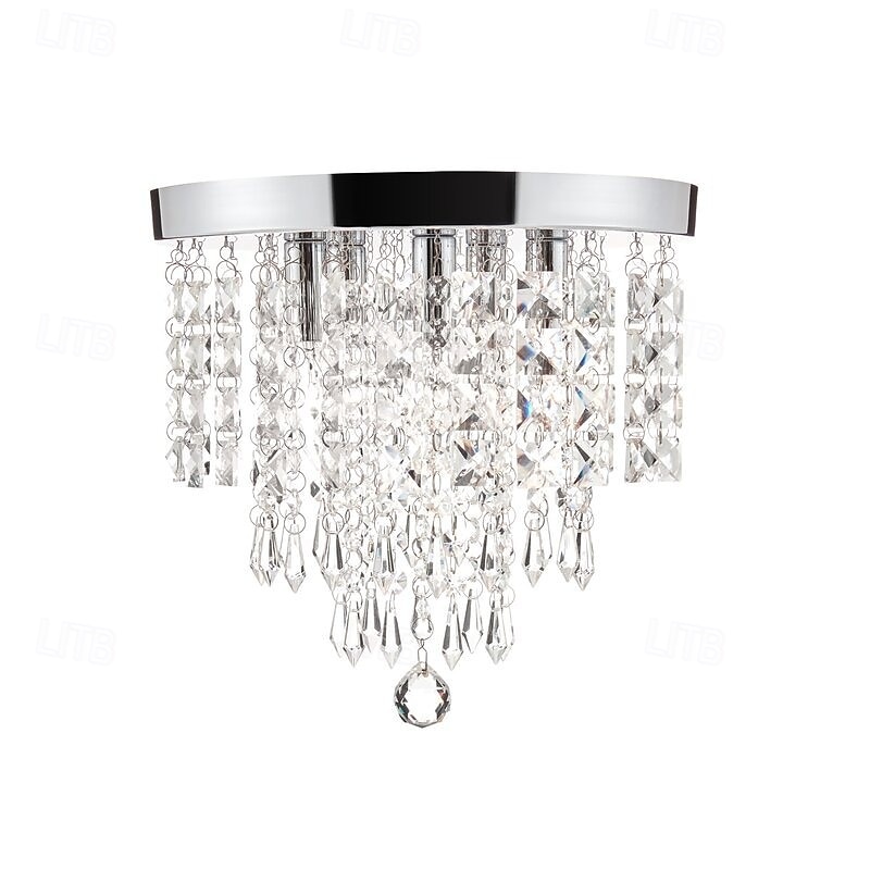 Crystal Chandelier LED Round Ceiling Light with LED Brightness Hall Lights 110-240V 2025 - $79.99 –P11