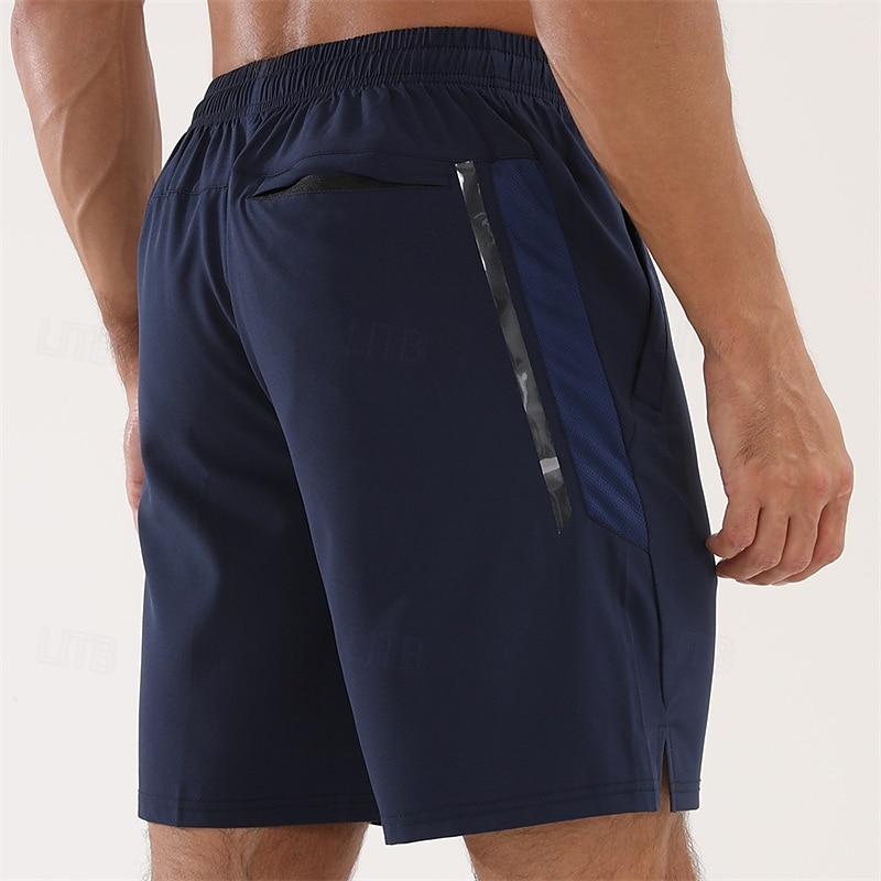 Herren Sportliche Shorts Shorts Kurze Hosen Kurze Sporthose Kurze Sporthose Sport Shorts Tasche Kordelzug Elastische Taille Glatt Komfort Schnelltrocknend Kurz Sports Outdoor Täglich Ausgehen Modisch 2025 - $20.99 –P17