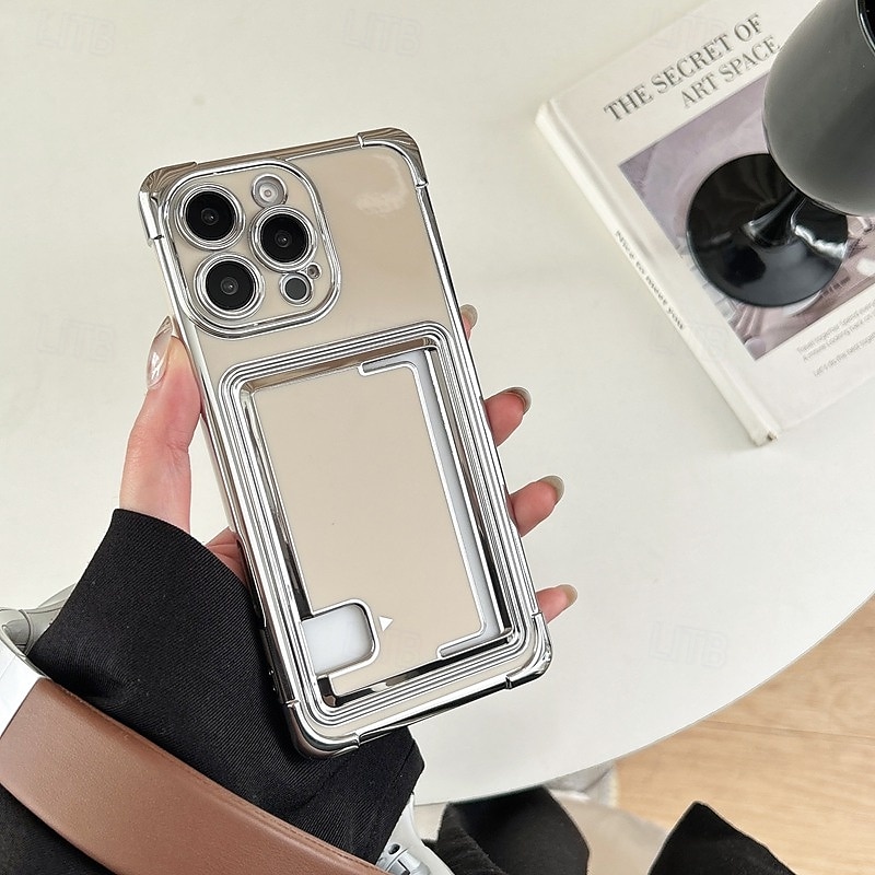 telefon Etui Til iPhone 16 15 14 Pro Max Plus iPhone 13 12 11 Pro Max Mini Bakdeksel Kortspor Støtsikker Kontor / Bedrift TPU 2025 - $11.99 –P9