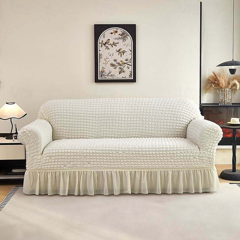 Elastic Jacquard Fabric Sofa Cover Stretch Couch Cover Sectional L Shape Sofa Slipcover Corner Case for Living Room 1/2/3/4 Seat 2025 - $47.99 –P12