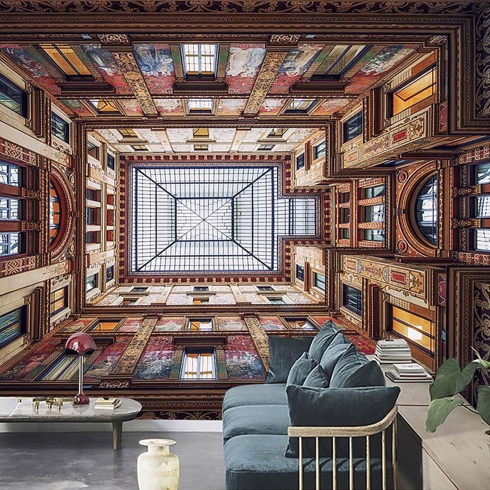 Landskap Hule 3D Tapet Hjem Dekorasjon Vegg Mural Rull Peel og Stick Avtagbart PVC/Vinyl Materiale Selvklebende/Krever Lim Veggdekorasjon Stue 2026 - $16.99 –P7