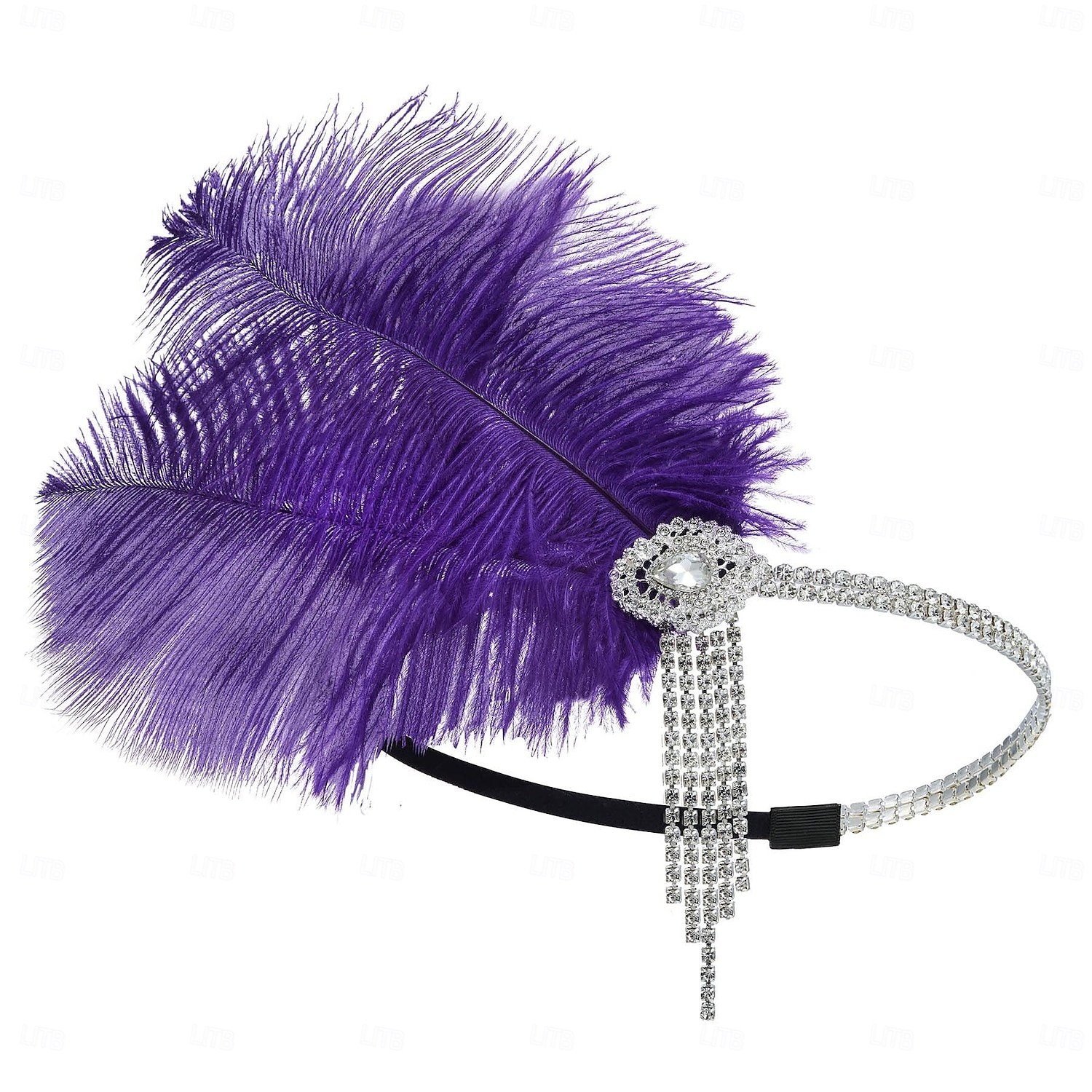 Retró 1920-as évek Sisak Álarcosbál Flapper fejpánt Fejfedők A nagy Gatsby Charleston Toll Női Mindszentek napja Farsang Álarcos mulatság Koktélparty Diákbál Menyegző Tini Felnőttek Fejfedők 2025 - $15.99 –P9