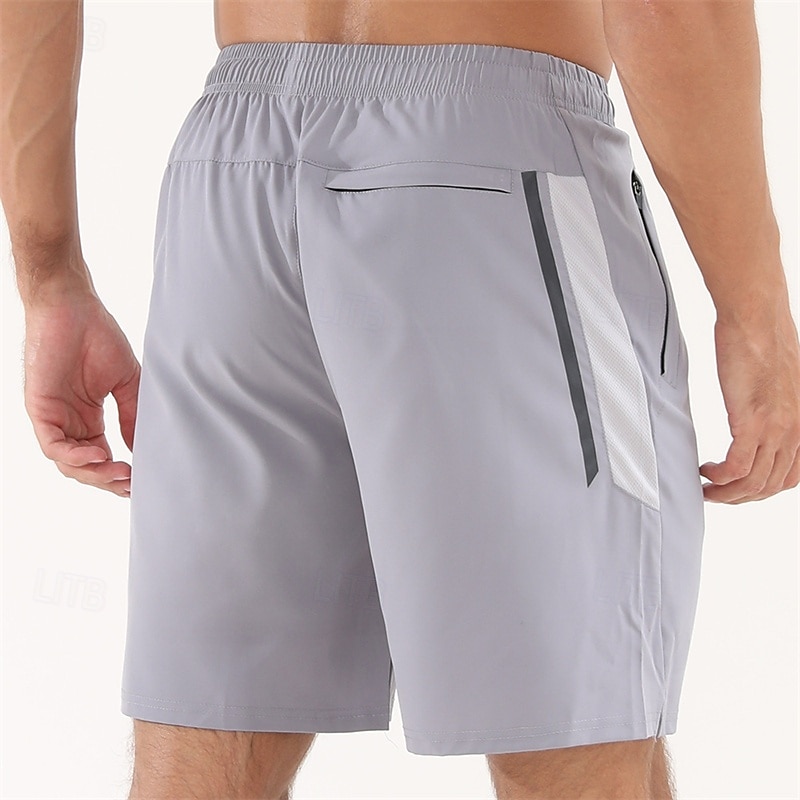 Herren Sportliche Shorts Shorts Kurze Hosen Kurze Sporthose Kurze Sporthose Sport Shorts Tasche Kordelzug Elastische Taille Glatt Komfort Schnelltrocknend Kurz Sports Outdoor Täglich Ausgehen Modisch 2025 - $20.99 –P8