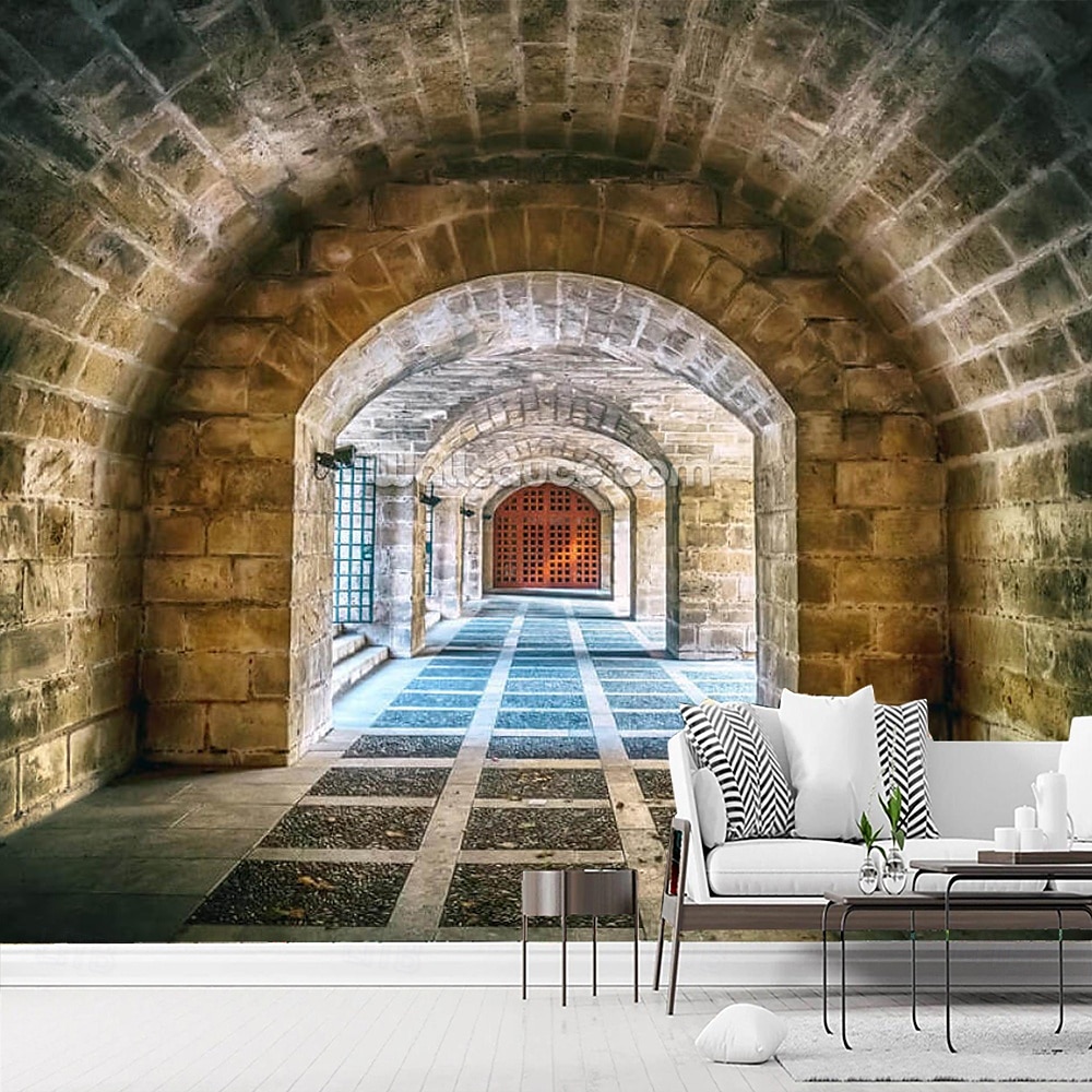 Landskap Hule 3D Tapet Hjem Dekorasjon Vegg Mural Rull Peel og Stick Avtagbart PVC/Vinyl Materiale Selvklebende/Krever Lim Veggdekorasjon Stue 2026 - $16.99 –P15