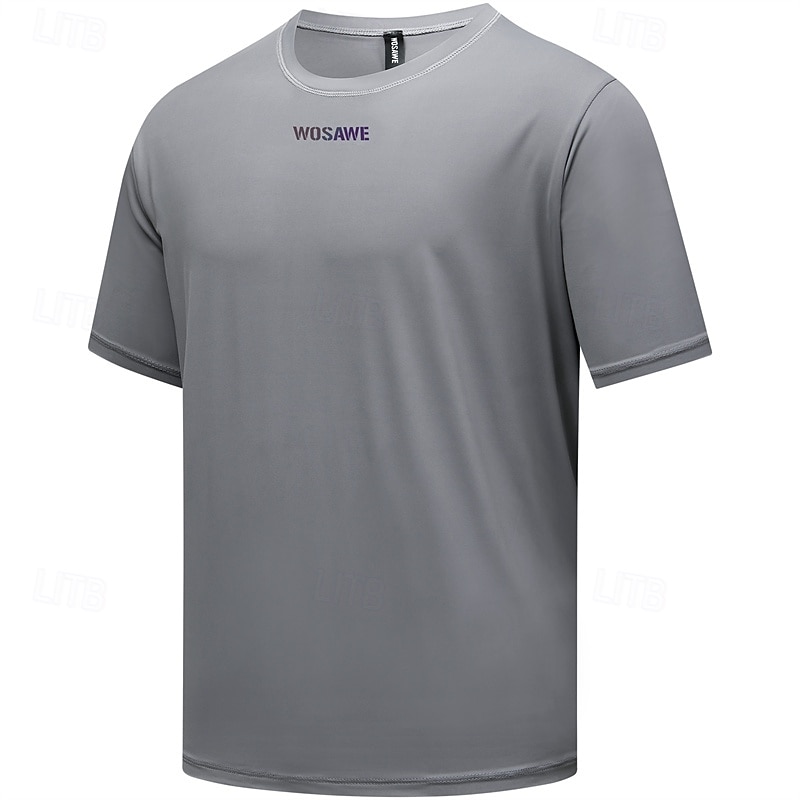Męskie Damskie Koszulka rowerowa Litery i cyfry Krótki rękaw Rower Tee Tshirt Dżersej Top z 3 tylnymi kieszeniami Kolarstwo górskie Szybkie wysychanie Oddychający Sport Czarny Biały Zielony Odzież 2025 - $50.99 –P9
