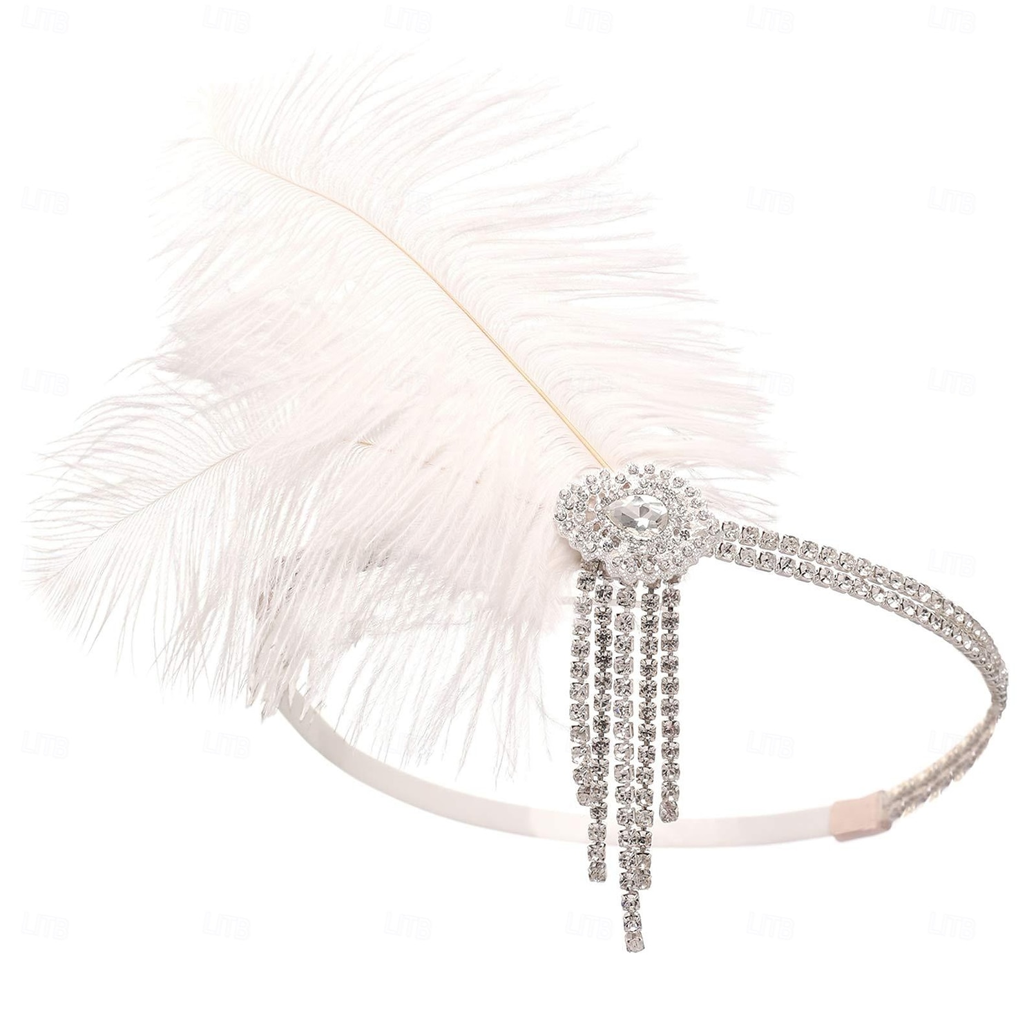 Retró 1920-as évek Sisak Álarcosbál Flapper fejpánt Fejfedők A nagy Gatsby Charleston Toll Női Mindszentek napja Farsang Álarcos mulatság Koktélparty Diákbál Menyegző Tini Felnőttek Fejfedők 2025 - $15.99 –P11