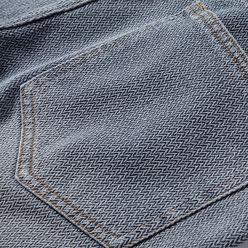 Herre Jeans Dongerishorts Knapper Lomme Gradert Knelengde utendørs Feriereise Avslappet Ferie Årgang Blå Grå Mikroelastisk 2025 - $20.99 –P14