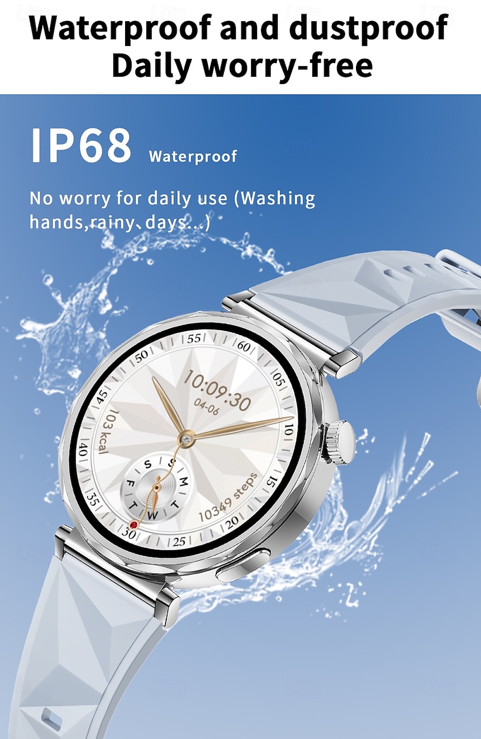 2025年 696 JSWatchCT5mini スマートウォッチ 1.3 インチ スマート·ウォッチ ブルートゥース 歩数計 着信通知 睡眠サイクル計測器 と互換性があります Android iOS 女性 男性 防水 メディアコントロール メッセージ受信通知 IP68 40mmの時計ケース  コレクション – $62.99 –P7