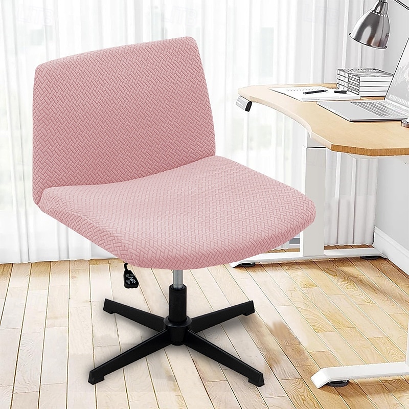 Armless Chair Cover, Cat Scratch Proof Soft Office Desk Chair Slipcovers Washable Work Chair Cover for Office Computer Gaming Chair 2025 - $8.99 –P10