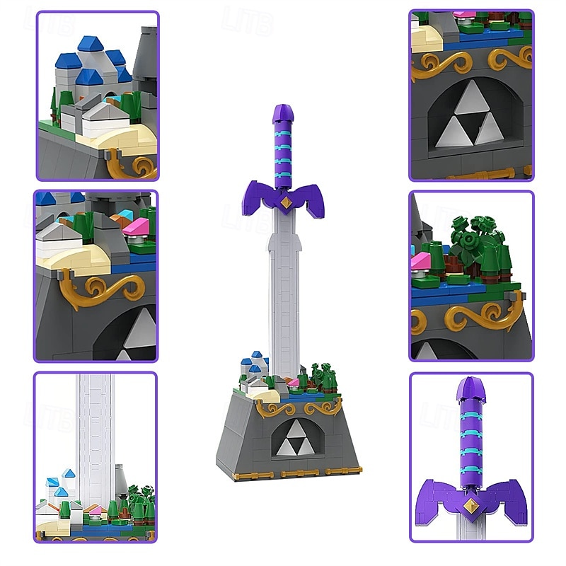 Breath of The Wild Link Building Sets for Adults Kids Link Minifigure Building KitGame Player Collection Creative Building Blocks Model Toys 2025 - $31.99 –P3