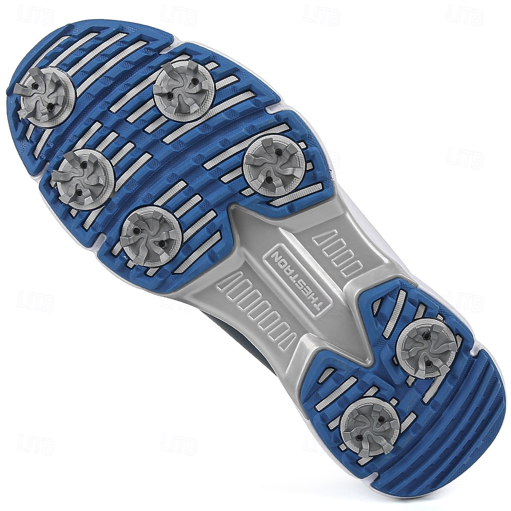 weiße Golfschuhe für Herren mit Reißverschluss, atmungsaktivem Obermaterial und gepolsterter Sohle für Komfort und Leistung auf dem Platz 2025 - $89.99 –P3