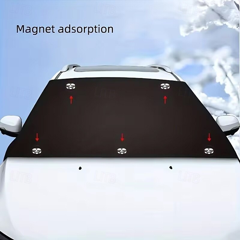 1 PCS Car Window Glass Sun Visor Motorhome Snow Shield Sunshade Front Windshield Cover Winter Window Glass Snow And Frost 2025 - $33.99 –P1