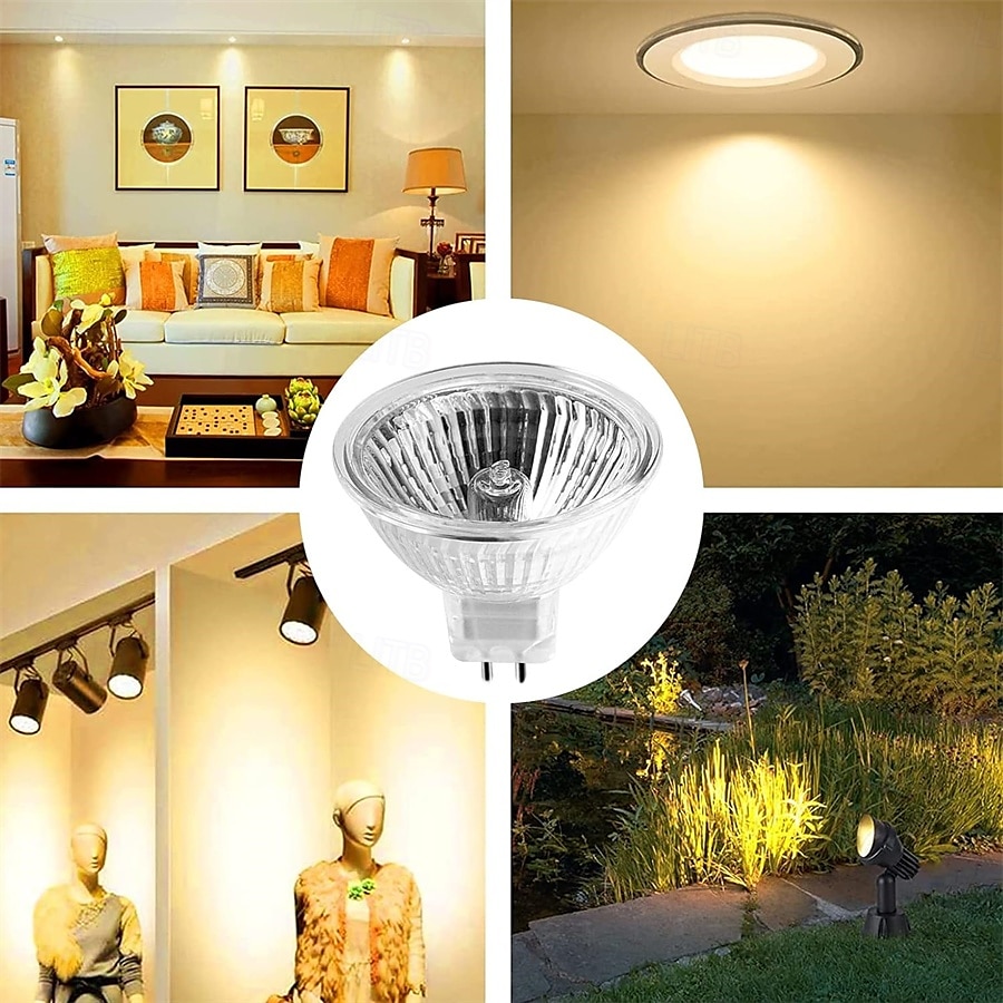 10kpl 50 W Halogeenilamput 680 lm GU5.3 MR16 1 LED-helmet 12 V 2025 - $17.49 –P1