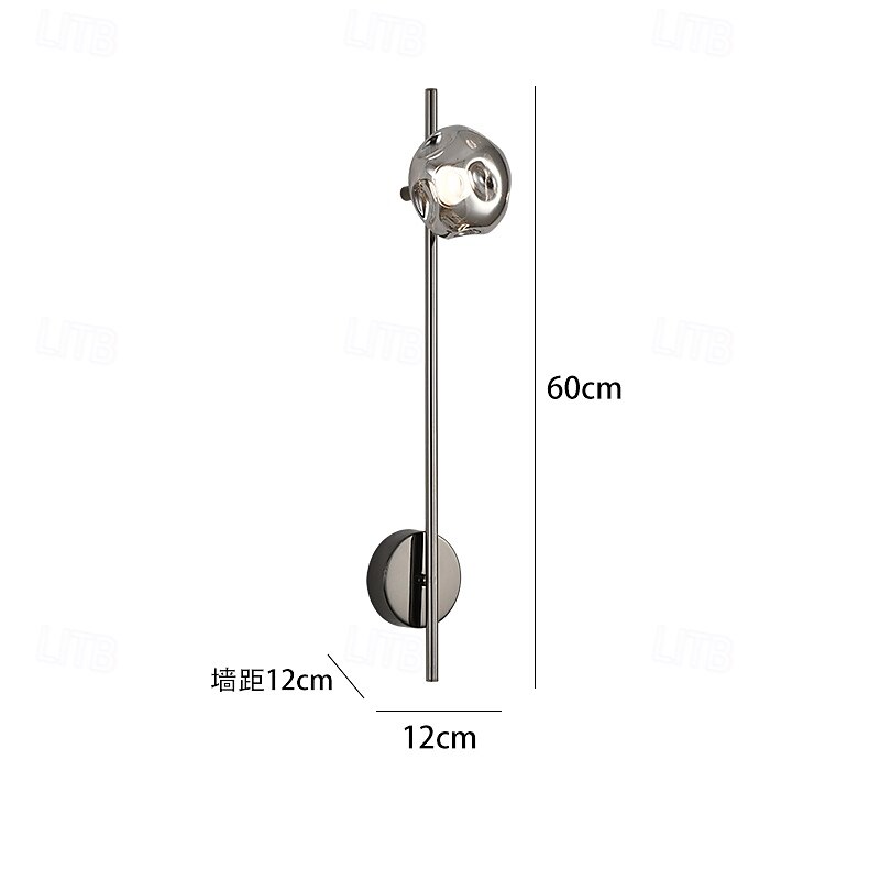 Modern Minimalist Wall Sconce Globe Design for Bedroom Lighting 220-240V 2025 - $168.99 –P6