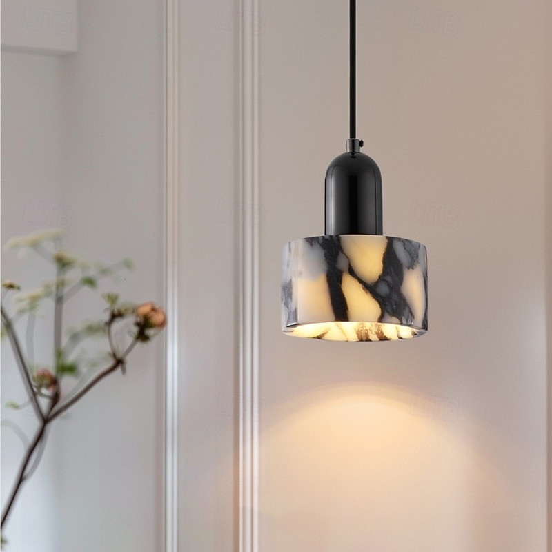 Dekum luminária pendente de mármore design de ilha luz pendente e27 cordão luz pendente ajustável para restaurante de cabeceira 85-265v de 2026 por $197.99 –P2
