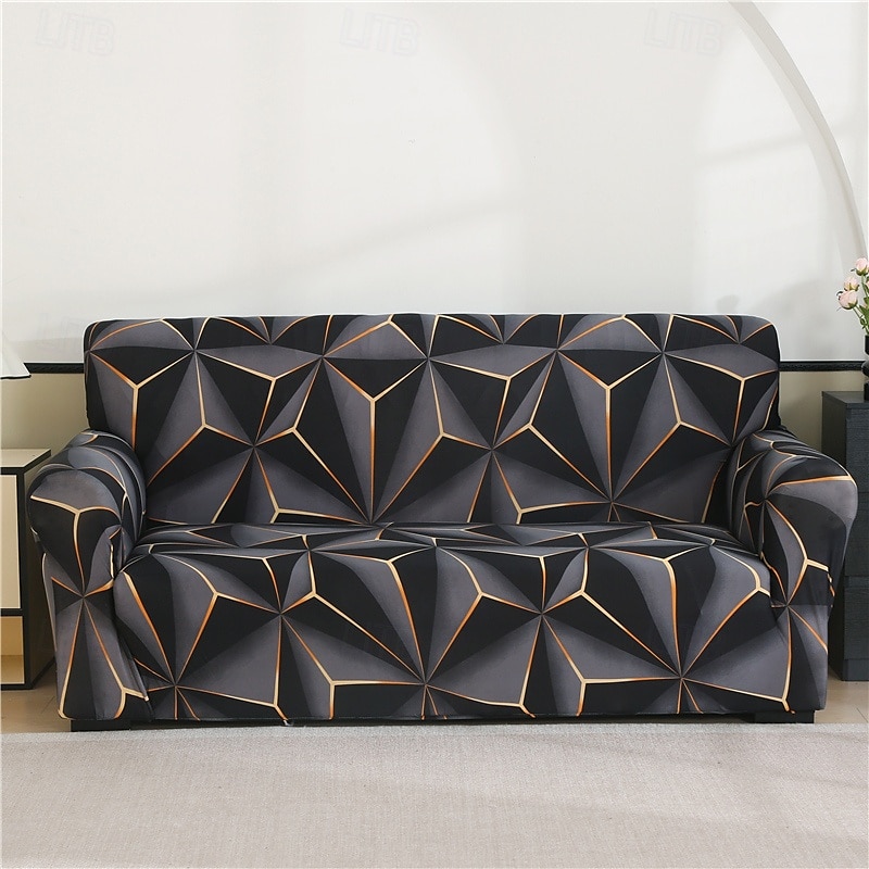 Bohemian Print Dustproof All-powerful Slipcovers Stretch Sofa Cover Super Soft Fabric Couch Cover with One Free Boster Case(Chair/Love Seat/3 Seats/4 Seats) 2025 - $31.99 –P16