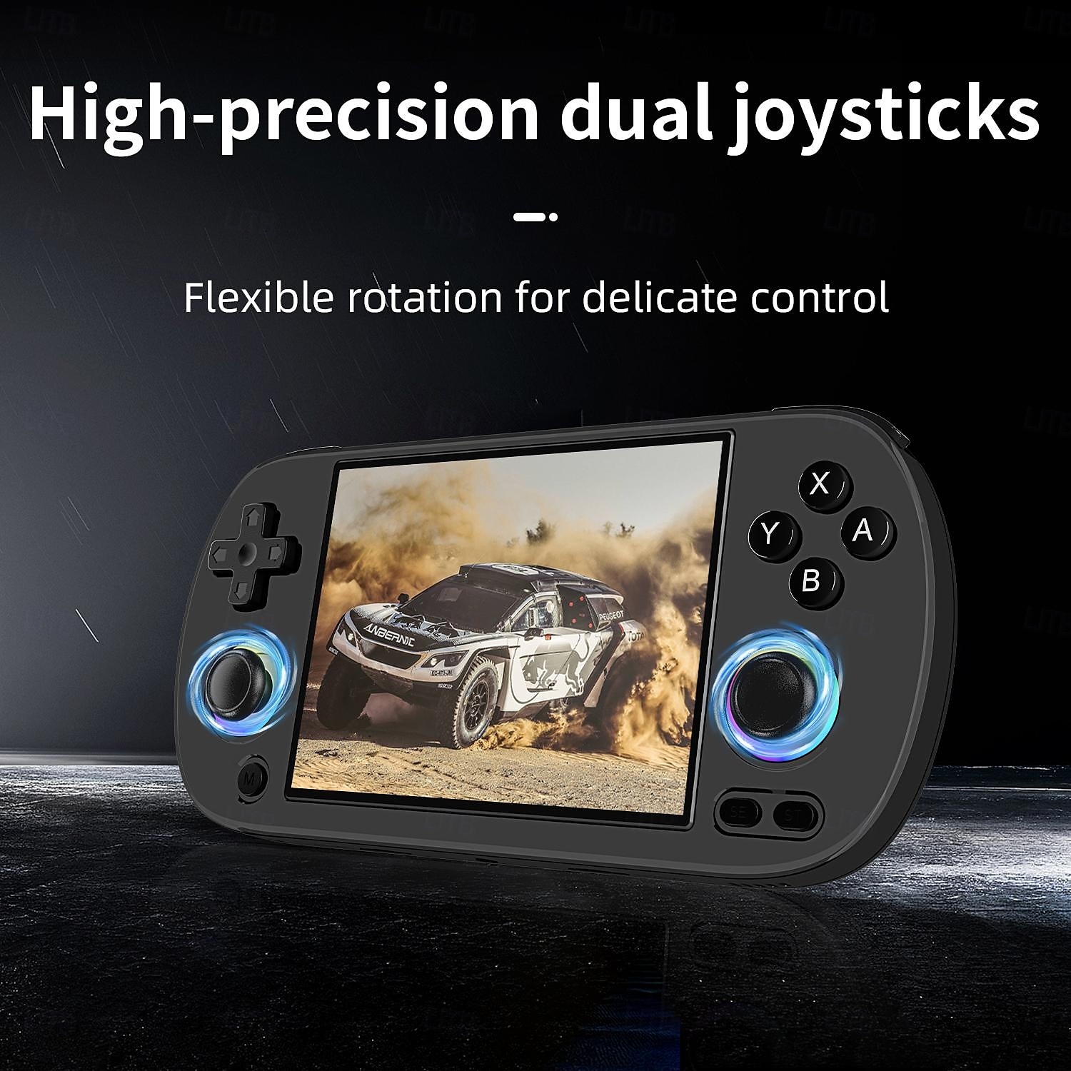 RG40XX H Handheld Game Console 4'' Screen Linux System Joystick RGB Lighting Effect RG40XXH Video Player Trimui Console 2025 - $199.99 –P5