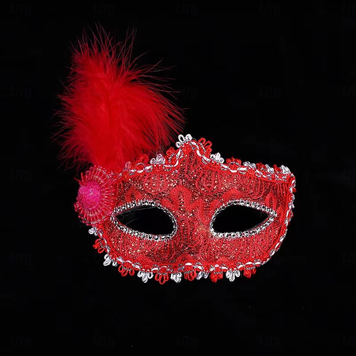 Karnevalová maska Maska Halloween rekvizity Dospělé Dámské Poloviční obličej Výkon Párty Plesová maškaráda Karneval Mardi Gras Jednoduchý karnevalový kostým 2025 - $12.49 –P1