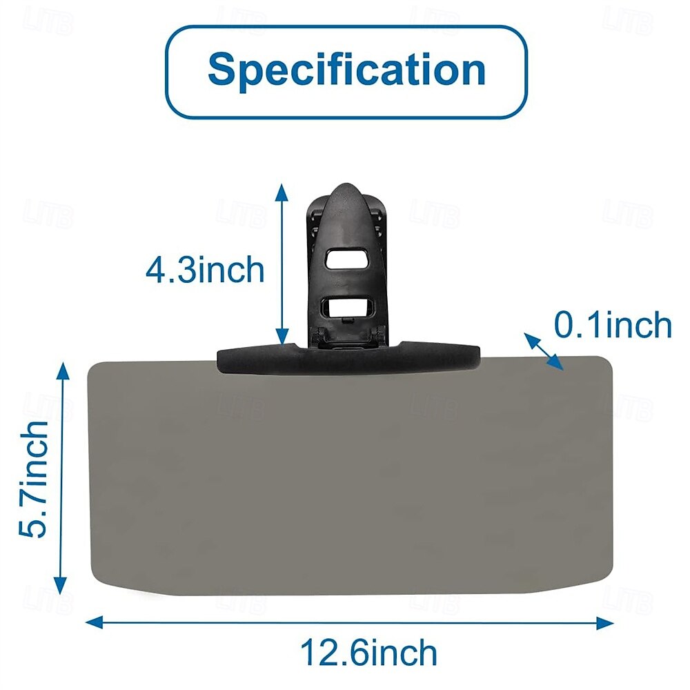 Car Sun Visor Universal Anti-Glare Polarized Car Visor Extension Sun Blocker Protects From Stray Light Snow Blindness And UV Rays 2025 - $33.99 –P6