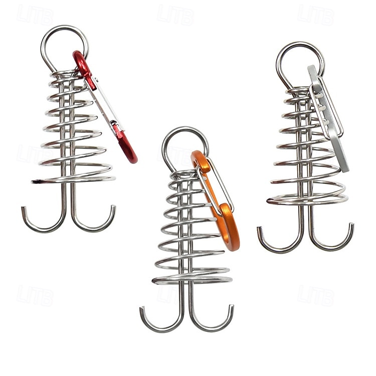 1Pc/4pcs Tent Rope Tighteners - Octopus Buckle for Secure Camping in Windy Conditions 2025 - $3.49 –P11