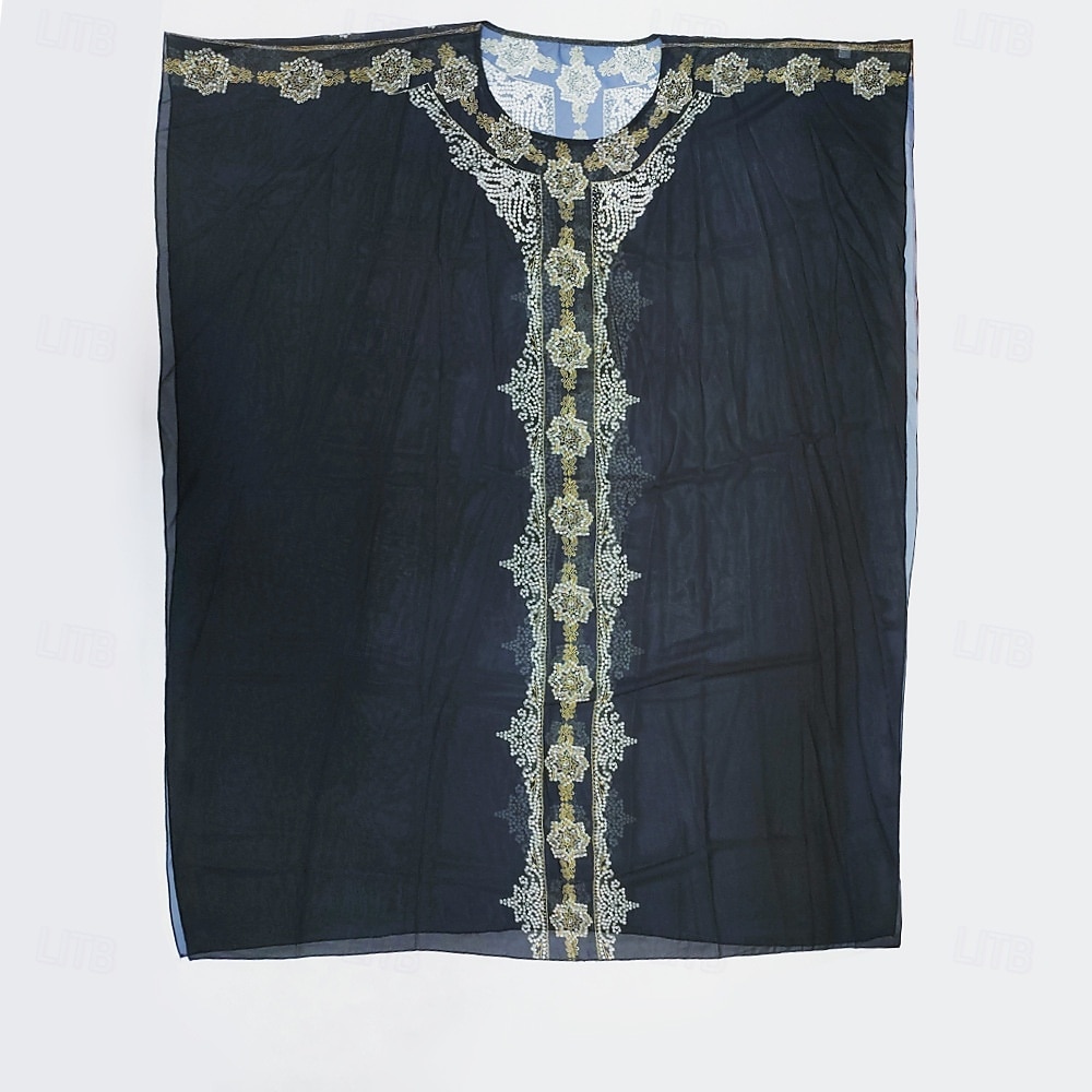 Damen Kleid Abaya Kaftan Dubai islamisch arabisch Muslim Ramadan Erwachsene Kleid 2025 - $34.99 –P3