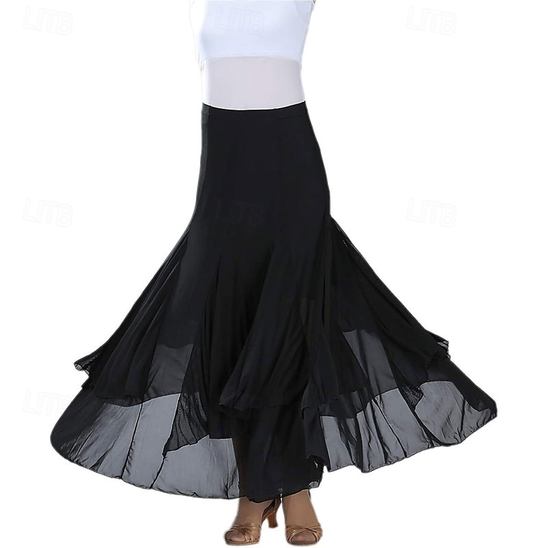 eleganter Gesellschaftstanz Walzer Tanzparty langer Swing Mesh Rock 2025 - $37.99 –P2