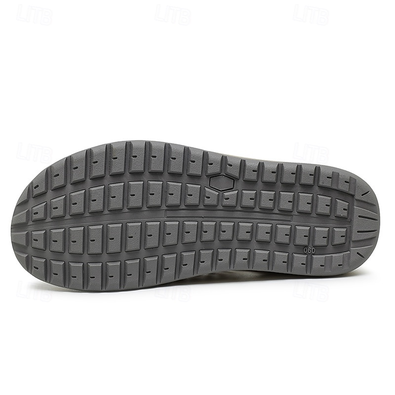 ανδρικά slip-on σανδάλια εξωτερικού χώρου με πλεκτές λεπτομέρειες, casual στυλ για καλοκαιρινές δραστηριότητες και δραστηριότητες στην παραλία 2025 - $42.99 –P3