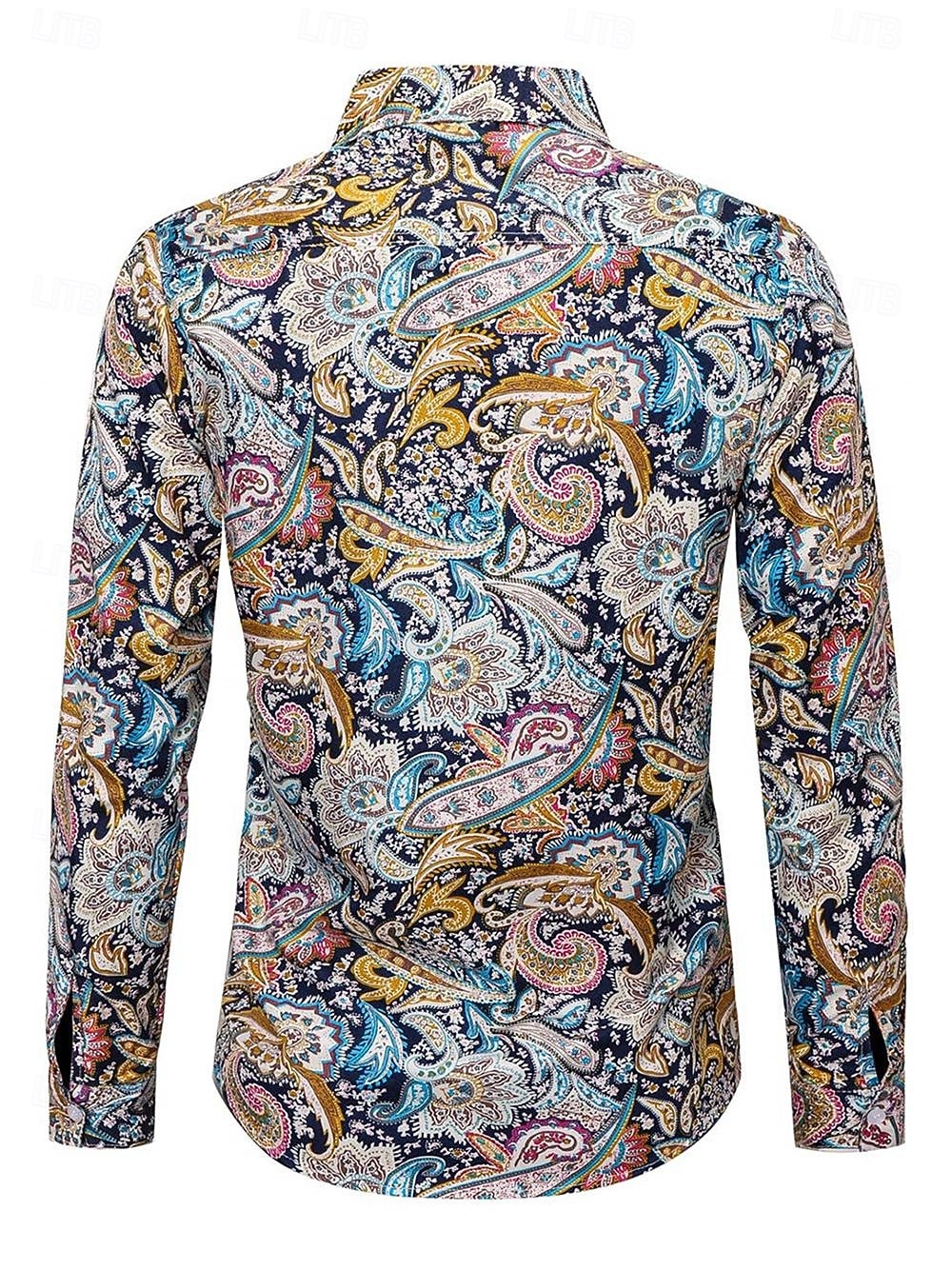 Ρετρό / Βίντατζ Δεκαετία '70 Πουκάμισο Χίπισσα Λαχούρι Φανταχτερή Φόρεμα Ανδρικά Πάρτι Καθημερινά Ρούχα Παρέλαση Υπερηφάνειας Ενηλίκων Πουκάμισο 2026 - $21.99 –P2