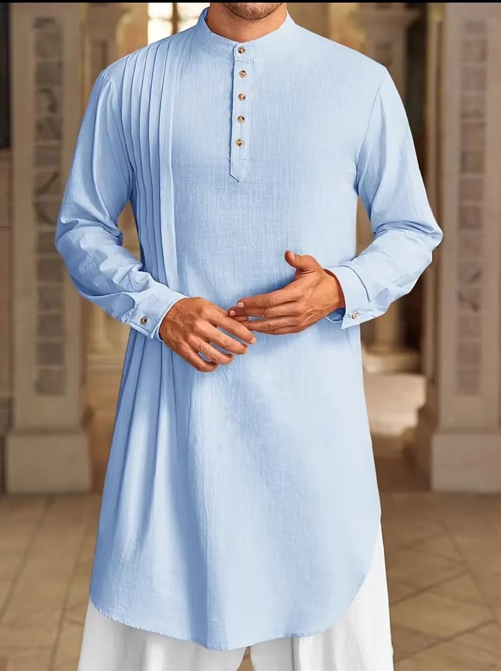 Férfi Vászon ing Dubai iszlám arab muszlim Ramadan Felnőttek Akrobatatrikó / Egyrészes 2025 - $32.99 –P5
