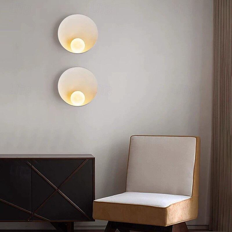 Wall Lamp Lights Resin Wall Lights LED 9.1in Glass Wall Lamp Indoor Corridor Aisle Stairs Lighting Fixture for Living Room Bedroom Den Art Design Wall Sconces 110-240V 5W 2025 - $112.99 –P3