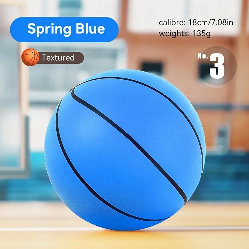 palla da gioco silenziosa ad alta elasticità, divertimento senza rumore, palla da gioco silenziosa per bambini - alta elasticità &basket in spugna solida! regalo di natale di halloween regalo di del 2025 a $38.99 –P14