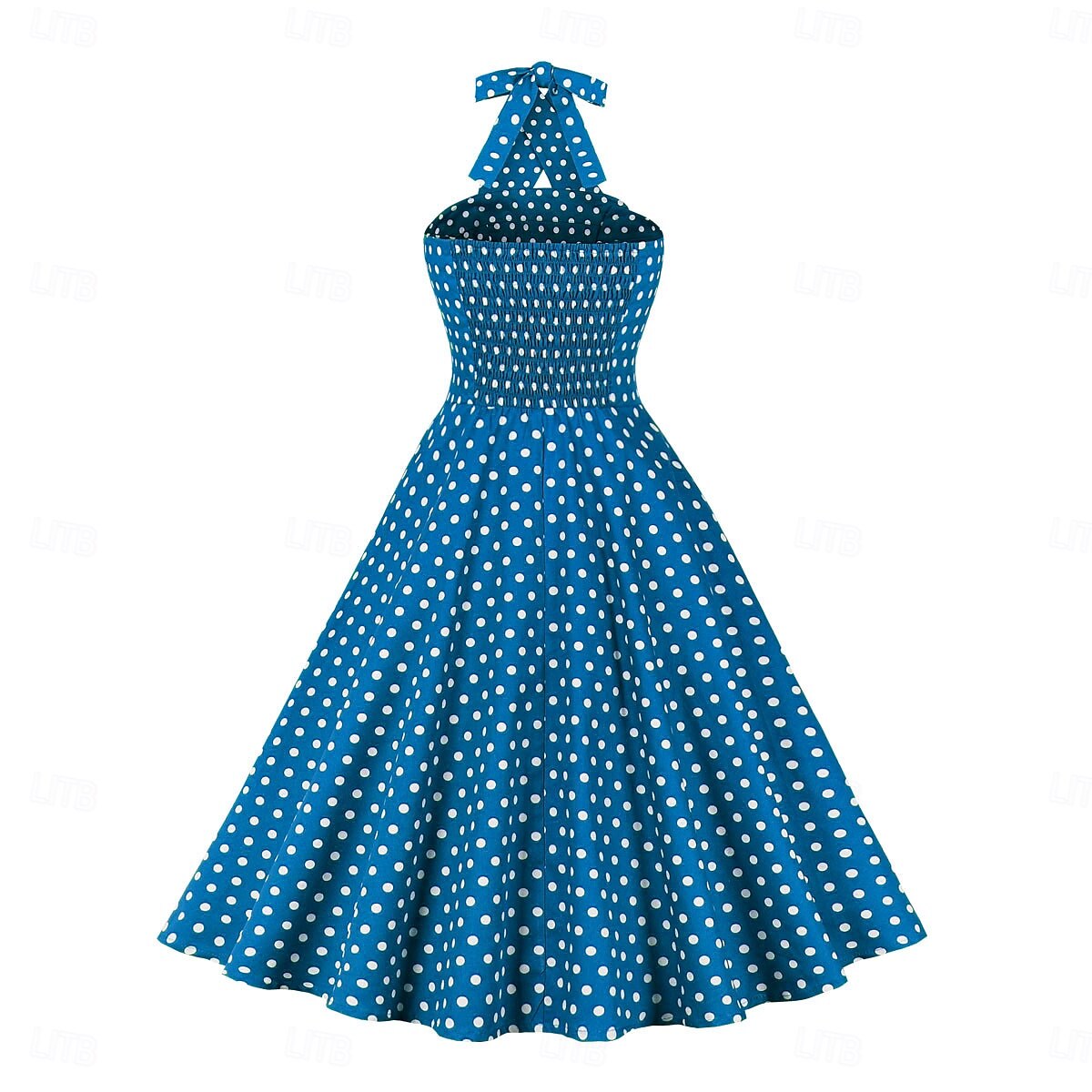 Retro Vintage 1950er Kleid Swing-Kleid Tupfen Damen Karneval Maskerade Alltagskleidung Junggesellinnenabschiedsparty Erwachsene Kleid Abschlussballkleider 2025 - $27.99 –P12