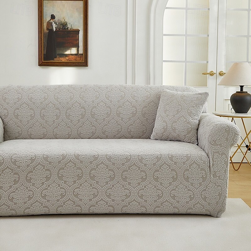 Elastic Jacquard Fabric Sofa Cover Stretch Couch Cover Sectional L Shape Sofa Slipcover Corner Case for Living Room 1/2/3/4 Seat 2025 - $42.99 –P15