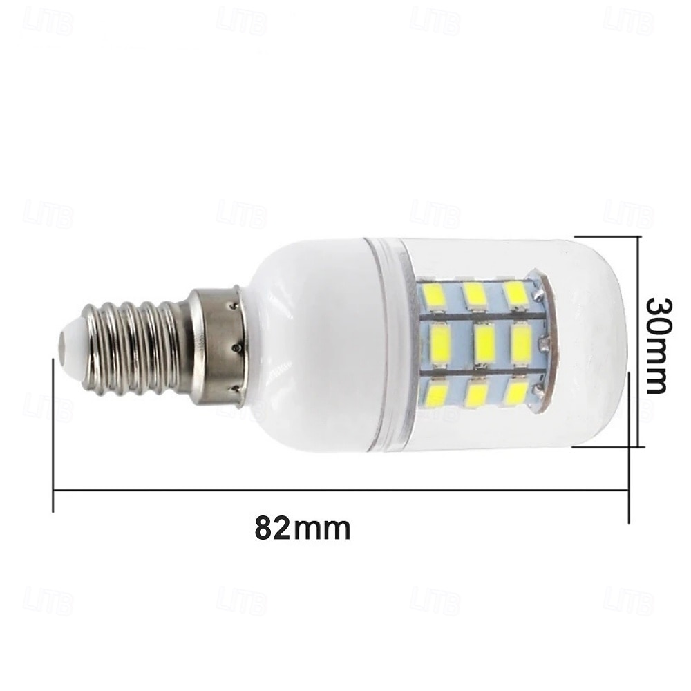 2026年 4個 e14 e27 LED コーン電球 3W 12V 5730 SMD 24 LED 電球ランプ ホワイト 温白色 家庭用 オフィス バー 天井照明 壁掛けランプ  コレクション – $25.99 –P2