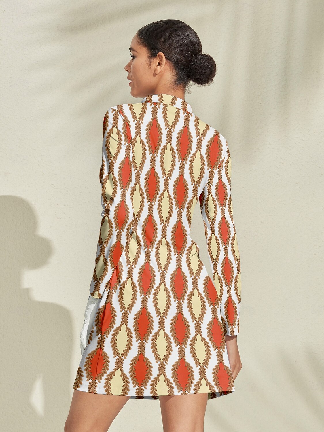 orange golf dress Daria Dress