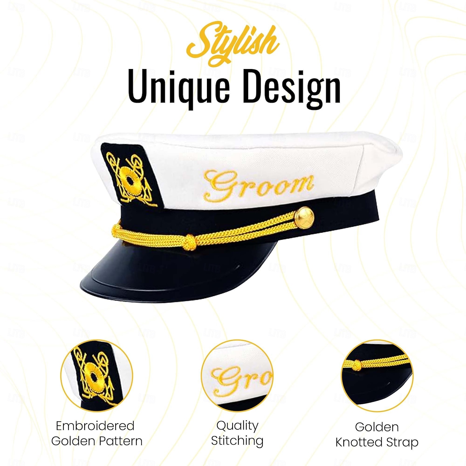 Hen Do Party Accessories Bride to be Groom Carnival Captain 